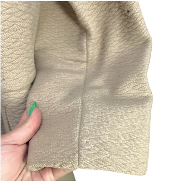 Vintage 50's/60's Tan Bettyjean Furred Fashion Fur Collar Coat with Flaws - Picture 7 of 16